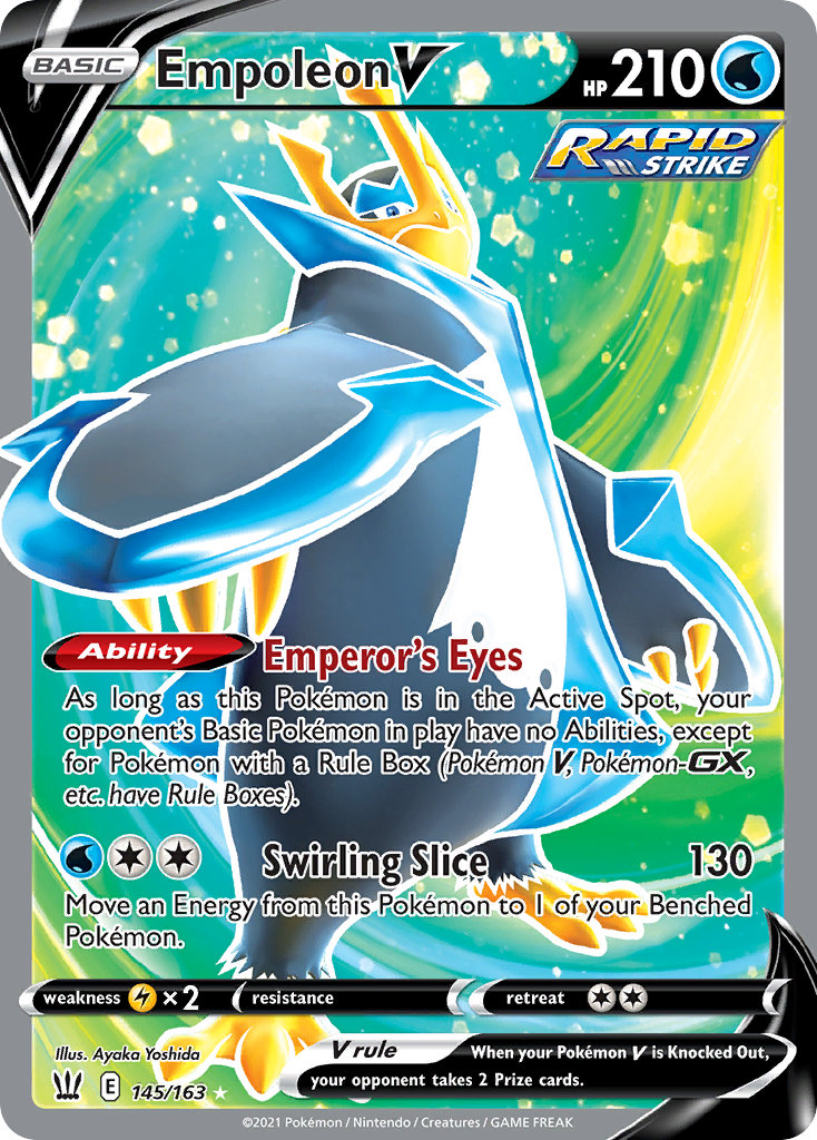 Empoleon V 145/163 - Battle Styles - Ultra Rare