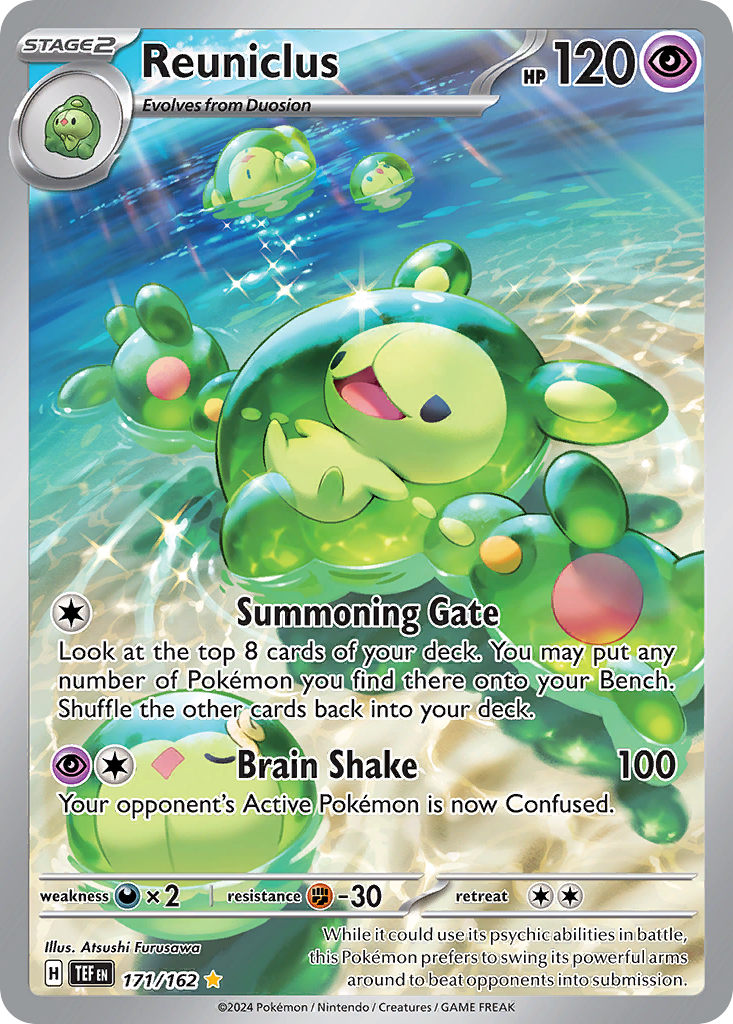 Reuniclus 171/162 - Temporal Forces - Illustration Rare