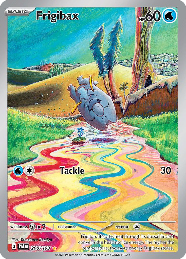 Frigibax 208/193 - Paldea Evolved - Illustration Rare