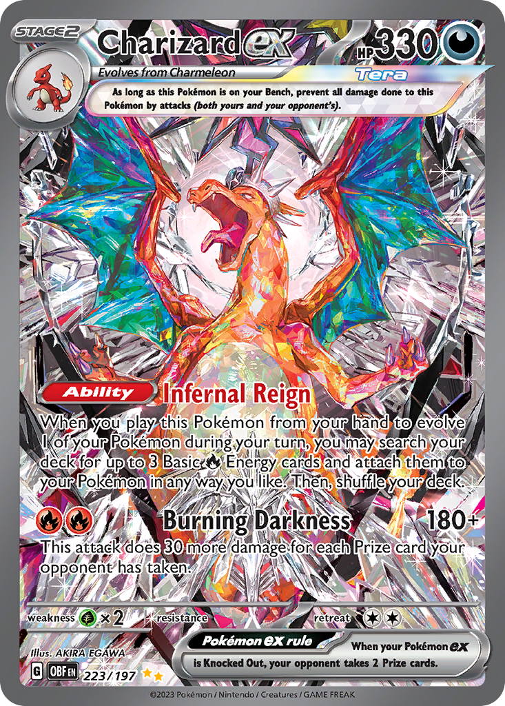Charizard ex 223/197 - Obsidian Flames - Special Illustration Rare