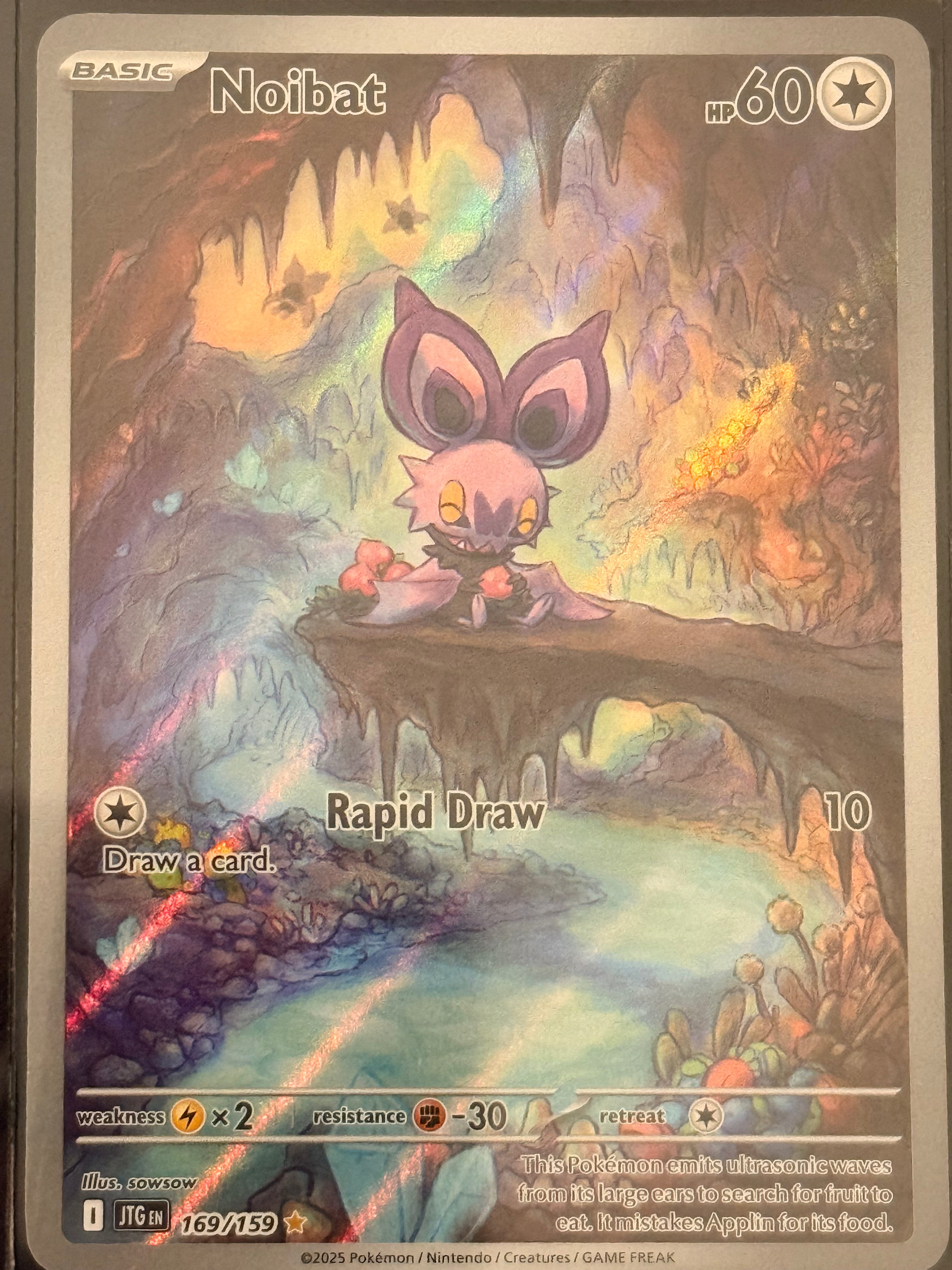 Noibat #169/159 Illustration Rare Journey Together