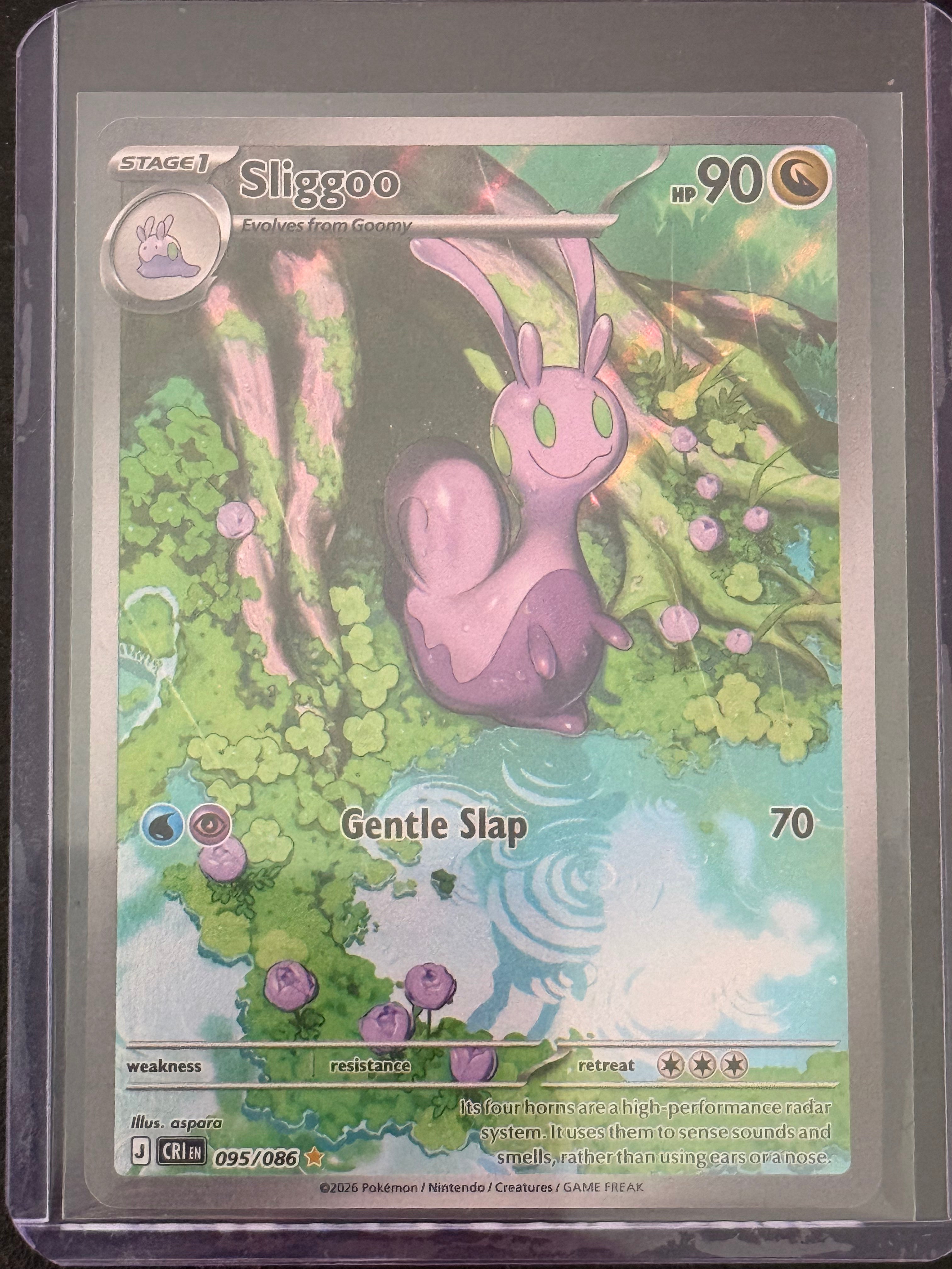 Sliggoo #095/086 Illustration Rare Chaos Rising