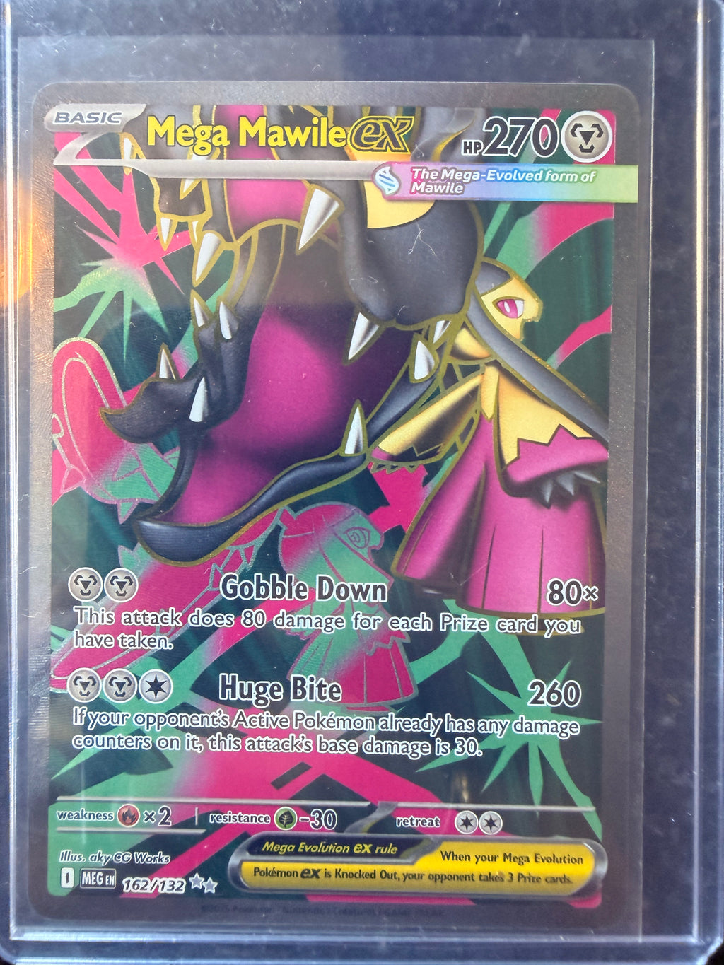 Mega Mawile ex #162/132 Ultra Rare Mega Evolution