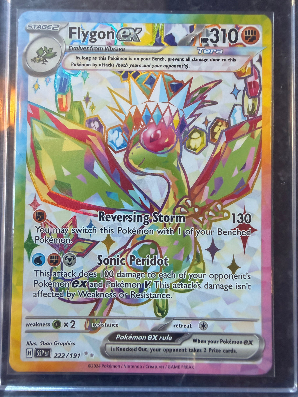 Flygon ex #222/191 Ultra Rare Surging Sparks
