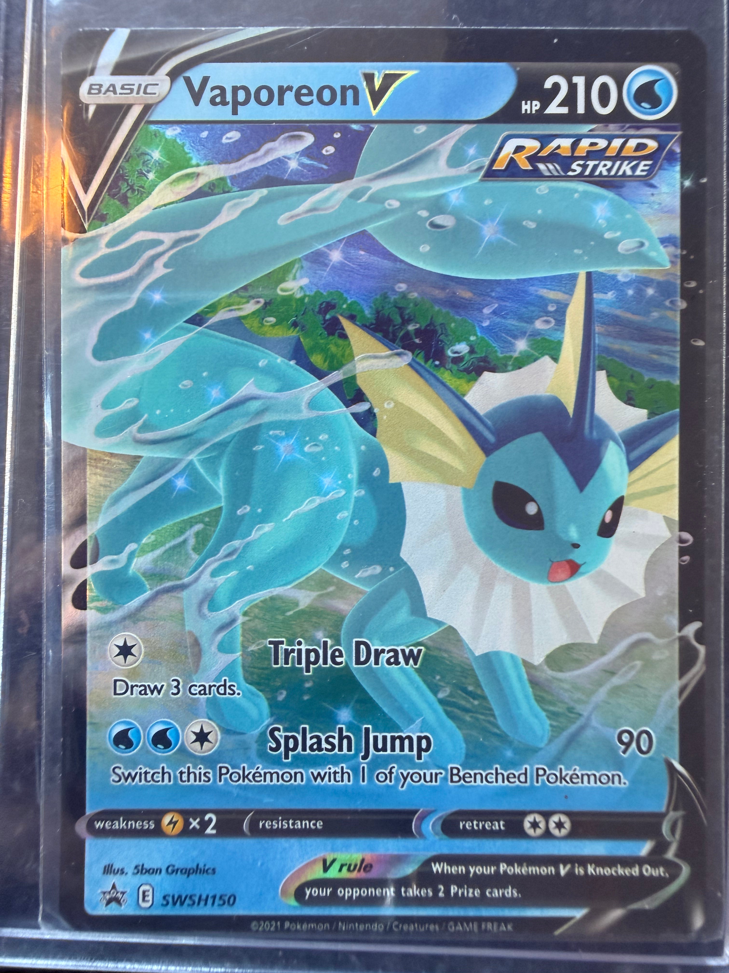 Vaporeon V #SWSH150 Promo