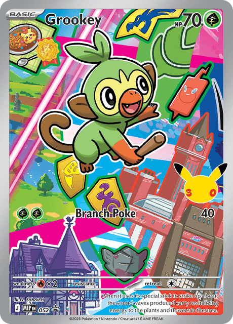 Grookey 052 - Mega Evolution Black Star Promos