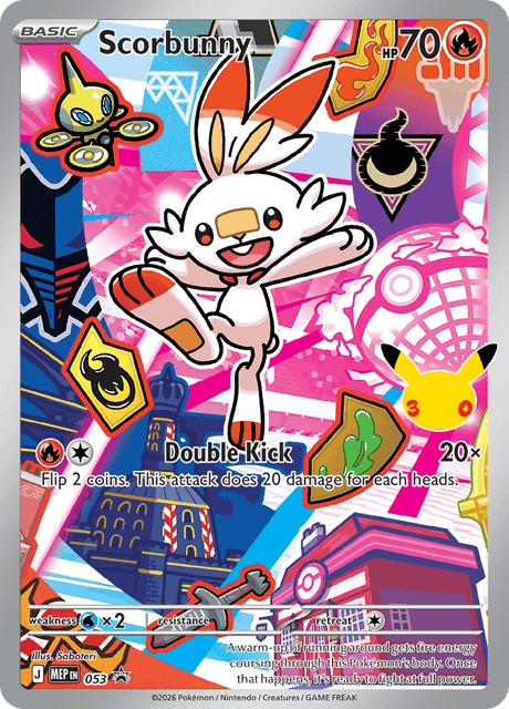 Scorbunny 053 - Mega Evolution Black Star Promos