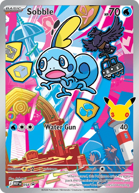 Sobble 054 - Mega Evolution Black Star Promos