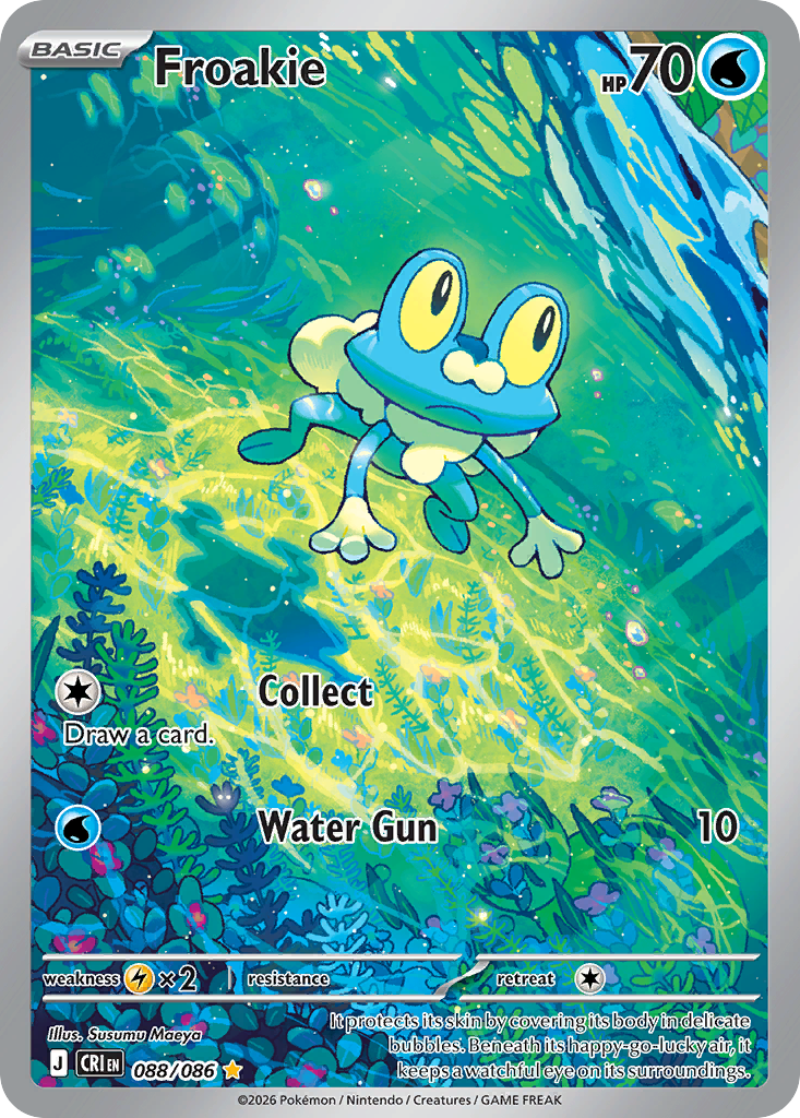Froakie 088/086 - Chaos Rising - Illustration Rare